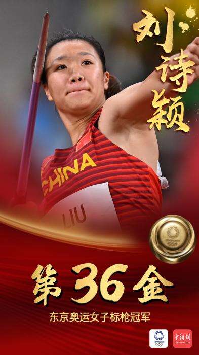 第36金刘诗颖夺得东京奥运女子标枪冠军