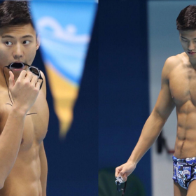 游泳小鲜肉宁泽涛图片